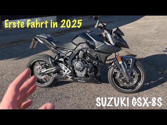 Erste Fahrt 2025 | Fit fürs Frühjahr | Richtig in die Saison starten | Motovlog Suzuki GSX-8S