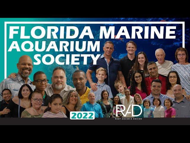 FLORIDA MARINE AQUARIUM SOCIETY HOLIDAY PARTY 2022 BY REEF AQUARIA DESIGN. WE INVITE YOU TO JOIN!