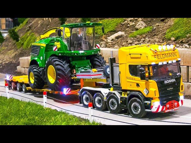 XXXL RC MODEL TRUCKS AND MACHINES COLLECTION!! RC HEAVY HAULAGE, RC TRACTORS, RC DIGGER, RC DOZER