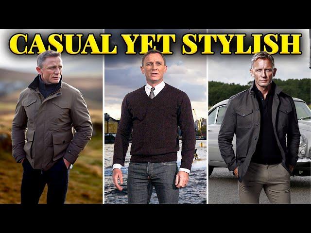 How to Look Sharp in Casual Clothes (Like James Bond)