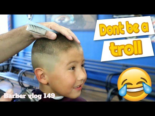 Dont be a troll - barber vlog 149