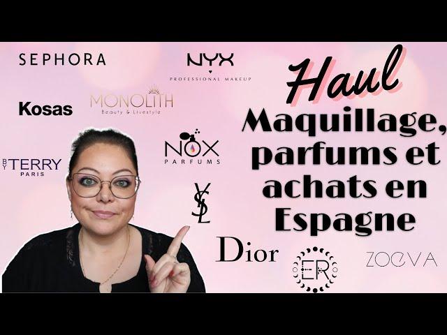 HAUL : Sephora, Lookfantastic, Space NK, Zalando, Shein, Glam Shop, Monolith... + achats en Espagne