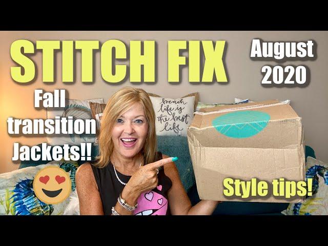 Stitch Fix | August 2020 | Style Tips | Quick turnaround box - bringing in fall styles!  Love!