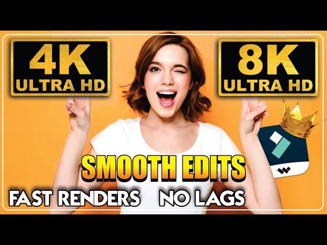 Learn 4K & 8K Smooth Edits, Fast Renders, No Lags: A Filmora Tutorial