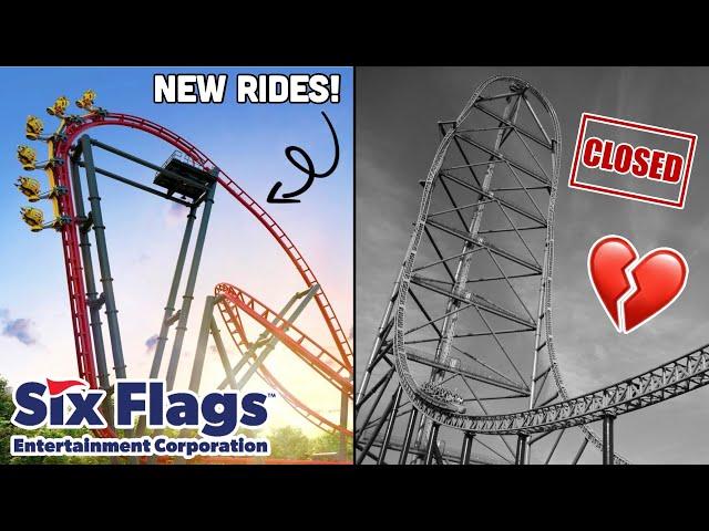 Six Flags Unveils *EVERY NEW* 2025 and 2026 Roller Coaster (+ A Farewell to Kingda Ka)