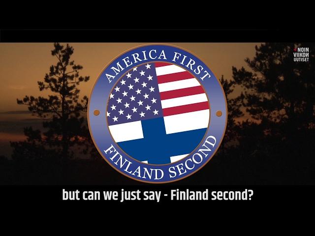 America First, Finland Second (OFFICIAL) | Noin Viikon Uutiset with Jukka Lindström