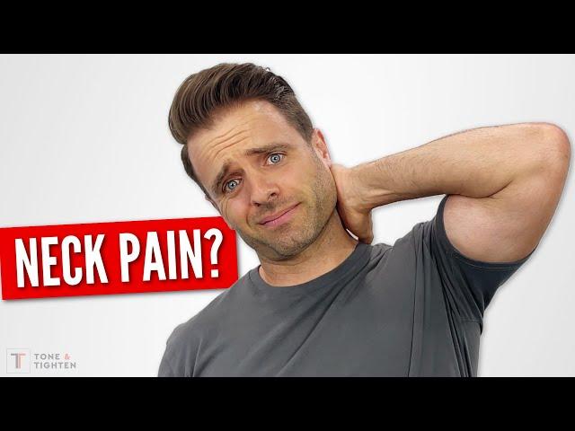 NECK PAIN RELIEF! 7-Min Stretching Routine For Neck Pain