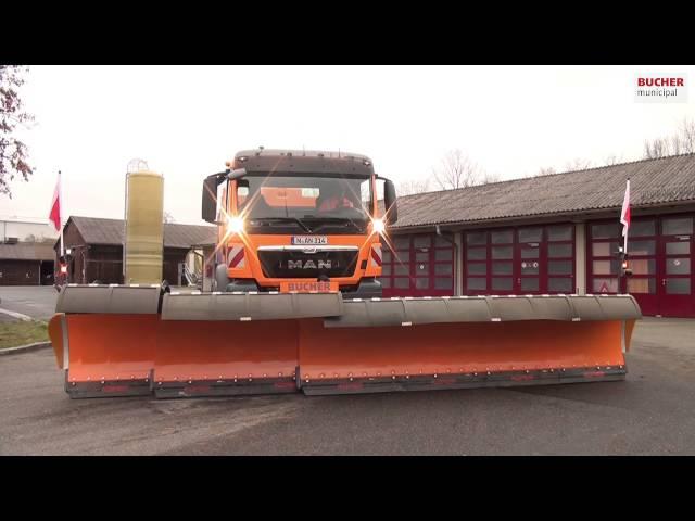 Bucher Municipal - Highway telescopic snow plough Bucher TE90X