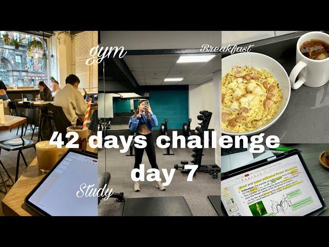 42 days challenge day 7 ️‍️ولاگ و توضیح کتاب عادت های اتمی