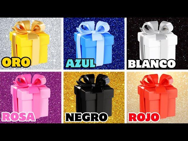 Elige Un Regalo de 6  ¡6 Cajas de Regalo! |  Adivinanzas de Regalos - Choose Your Gift