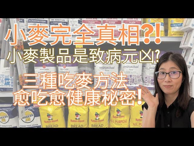 小麥完全真相 ?  麩質會否引起腸胃不適 ? 有益吃麥方法 防病保健 | 營養師媽媽Priscilla (粵語中文字幕)