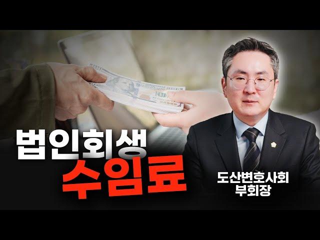 법인회생 비용의 비밀, 수임료의 진실을 알려드립니다. 수임료 책정방법 좋은변호사 선임하는 법