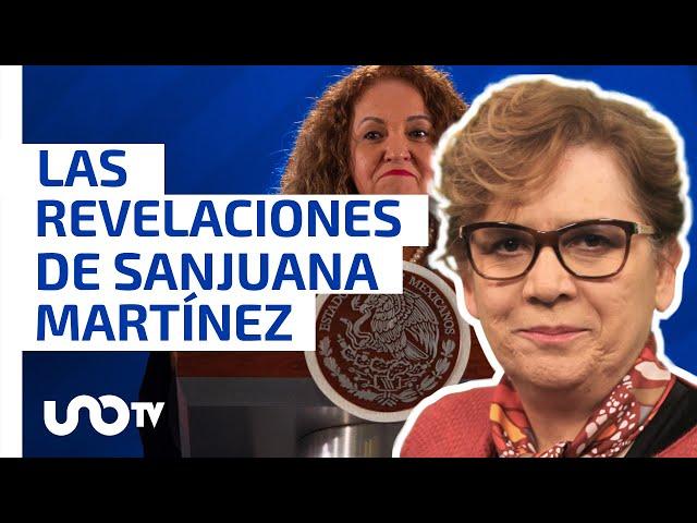 Las revelaciones de Sanjuana Martínez, exdirectora de Notimex