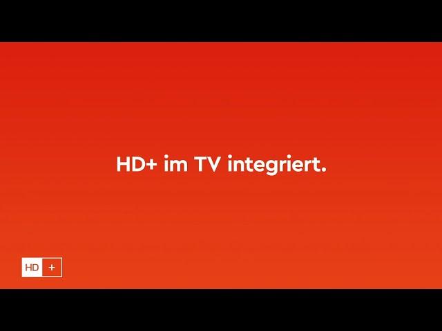 HD+ TV-App Tutorial „HD+ im TV integriert“