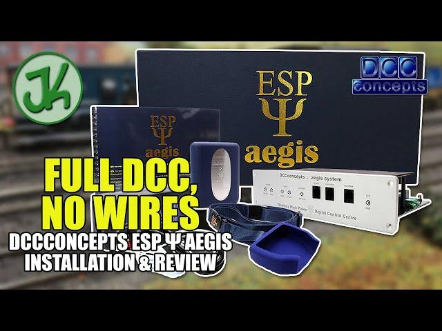 Fully Wireless DCC? DCC Concepts ESP Ψ Aegis - Unboxing and Review