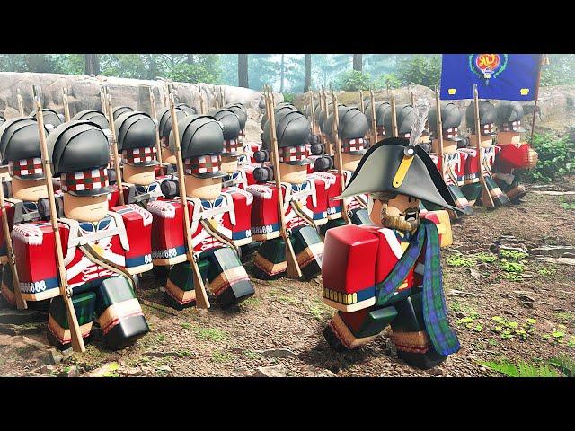 I Command a MASSIVE SCOTTISH MUSKET BATTLE in Roblox Napoleonic Wars