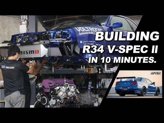 Building R34 GTR V-Spec II Nismo by SkyGallery