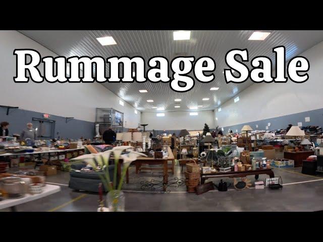 I Filled My Bag For $25 At This HUGE Rummage Sale