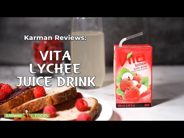 Sweet Fruity Goodness: Vita Lychee Juice Drink by Vitasoy