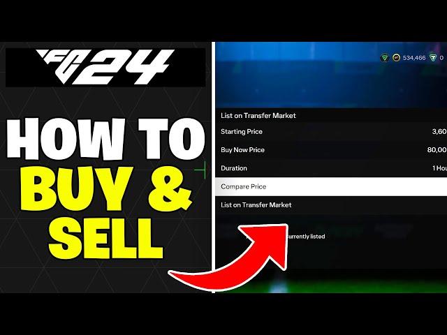 How to Sell & Buy Players in EA FC 24