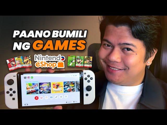 Paano Bumilli ng Games sa Nintendo eShop - TUTORIAL (2024) || NINTENDO SWITCH