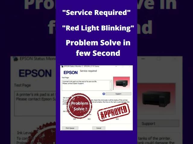EPSON RESET L3210 Adjustment Program Free Download