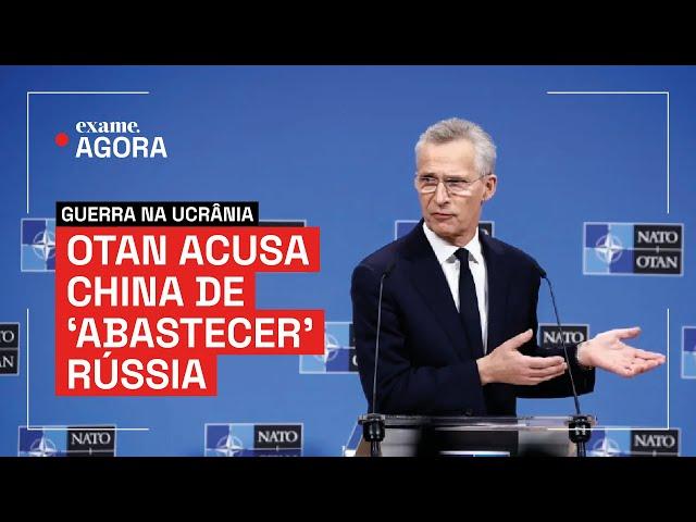 Otan acusa China de "abastecer" a Rússia e anuncia ajuda bilionária à Ucrânia