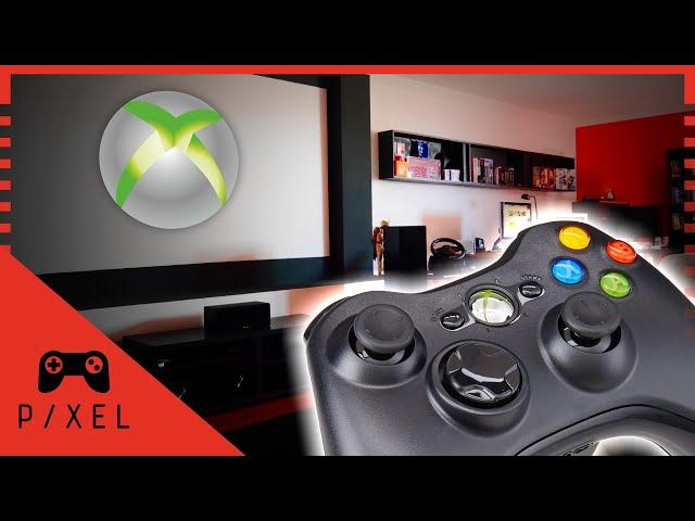 YOU'VE been Playing Xbox Games THE WRONG WAY | BIG SCREEN + PROJECTOR