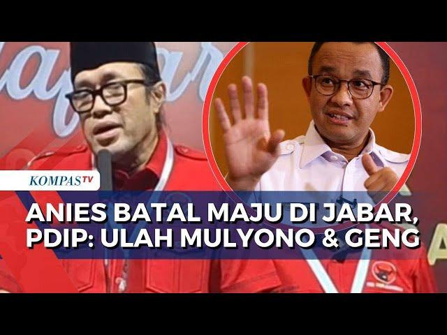 Ono Surono Klaim Anies Baswedan Batal Maju di Pilkada Jawa Barat Karena Ulah Mulyono & Geng