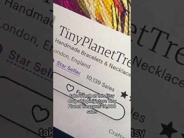 This is how EASY etsy dropshipping is…