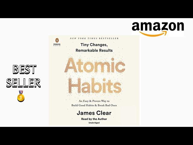 ATOMIC HABITS BY JAMES CLEAR | AMAZON FINDS!!