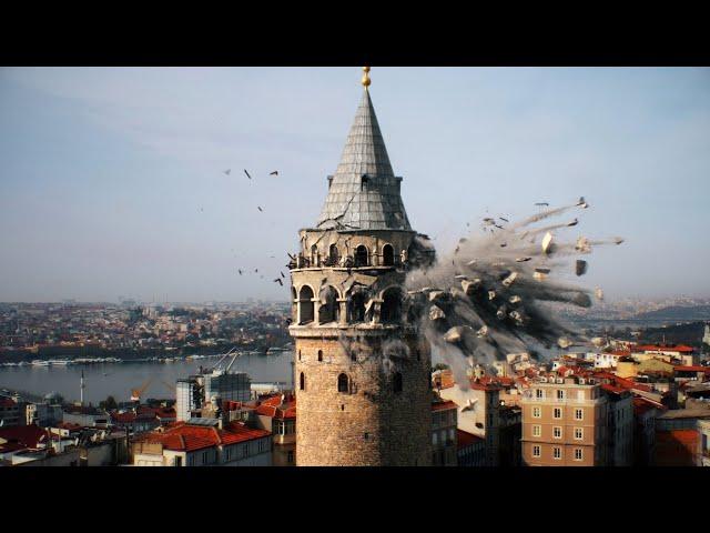 Galata Tower Destruction VFX