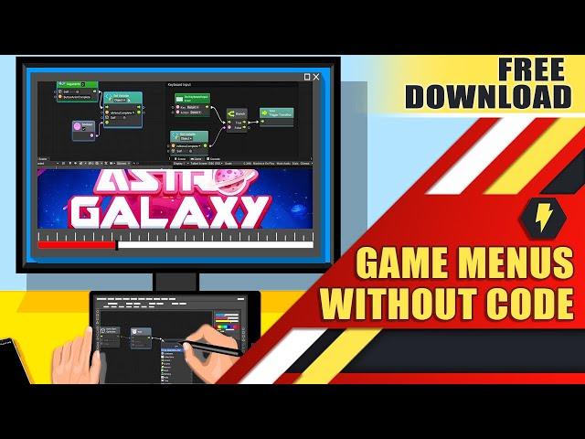 Creating a Game Menu without code -  Part3 - Unity Bolt tutorial
