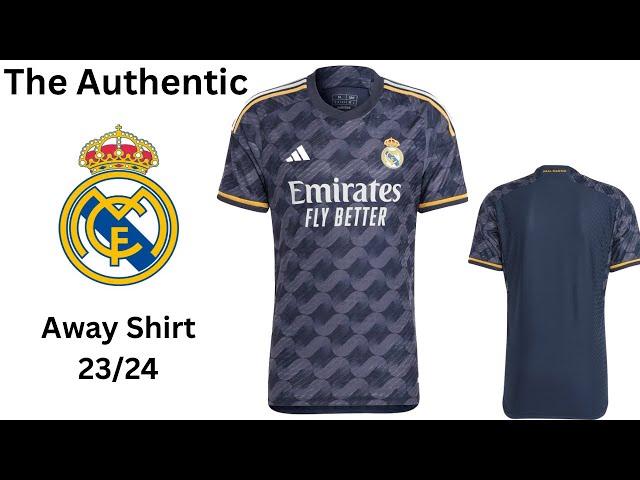 Real Madrid 23/24 Away Shirt - Authentic | QUICK LOOK | Heat.Rdy | Player Match | Jersey | Kit