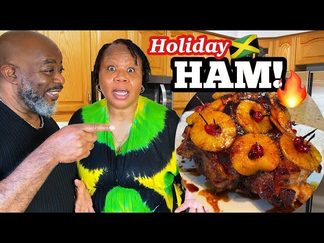 How to make Jamaican Holiday Ham! with Mummy! | Deddy's Kitchen