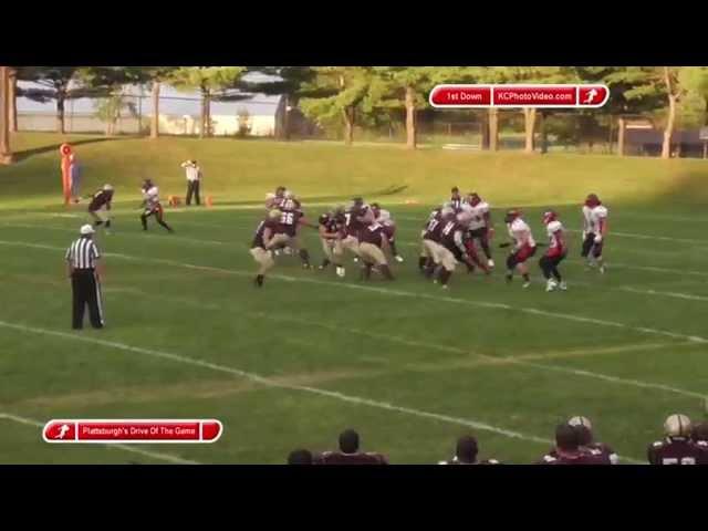 Mens Football - Watertown R&B vs Plattsburgh North Stars 07-18-15 - Plattsburgh's Drive Of The Game