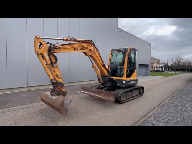 2012 HYUNDAI ROBEX 60CR-9 Midi-Excavator