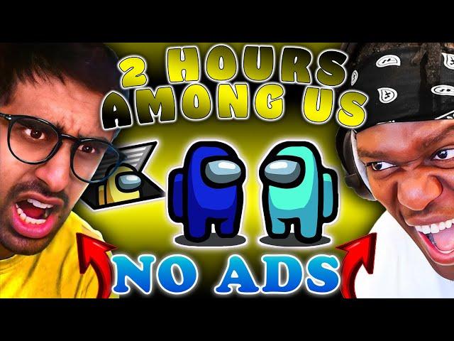 [ 2 HOURS ] OF SIDEMEN AMONG US! [NO ADS]