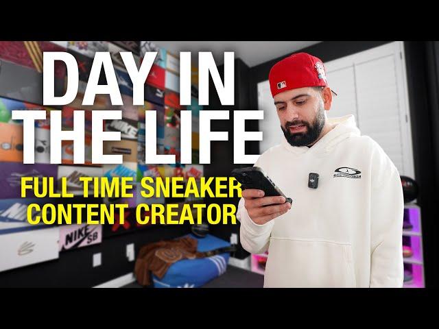 Life as a 40 Year Old Sneaker Content Creator and Entrepreneur