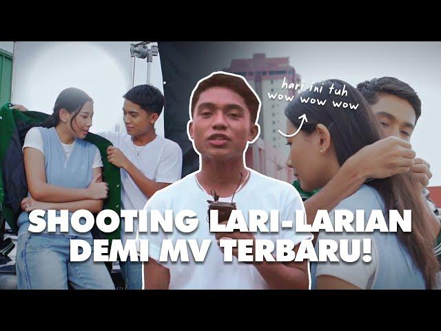 SHOOTING PALING SERU!! MAIN LARI KEJAR-KEJARAN?! | BEHIND THE SCENE MV DIAM DIAM