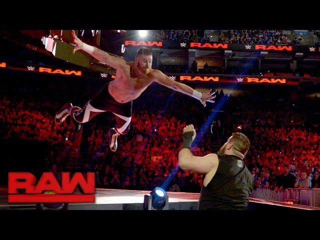 Sami Zayn vs. Kevin Owens - No Disqualification Match: Raw, March 27, 2017