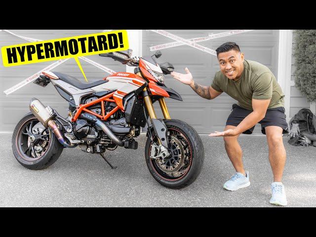 I bought a Ducati Hypermotard...again