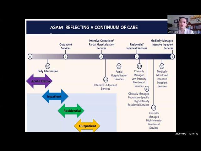 Treatment Planning and ASAM Criteria 4/21/2020