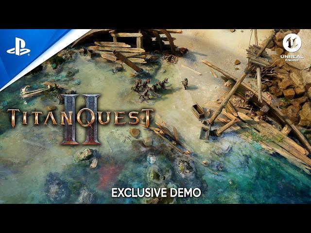 TITAN QUEST 2 Full 1 Hour Gameplay Demo | New Action RPG like PATH OF EXILE 2 and DIABLO coming 2025