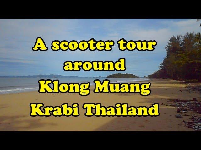 Klong Muang, Krabi, Thailand, a short tour. Showing the beach, hotels & restaurants