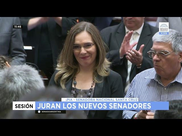 SENADORA ELECTA POR LA PROV DE SANTA CRUZ MARÍA BELÉN TAPIA 29-11-17