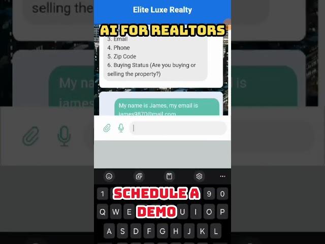 Real Estate AI Chatbot for Leads, Appointments and Sales