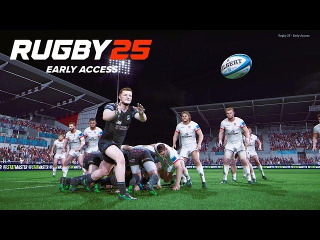 BRAND NEW UPDATE | RUGBY 25 Gameplay | Ulster vs Glasgow Warriors | EA6