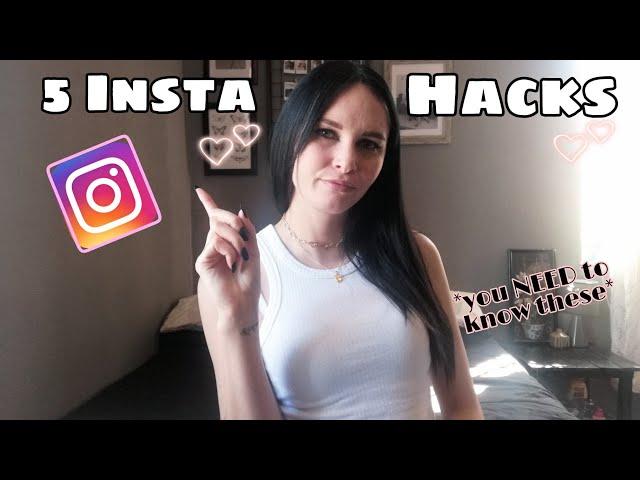 5 Instagram Hacks you NEED to know 2021 // Fashionlin