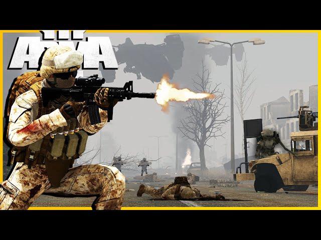 Battle: Los Angeles In Arma 3 | Marines Vs. Aliens